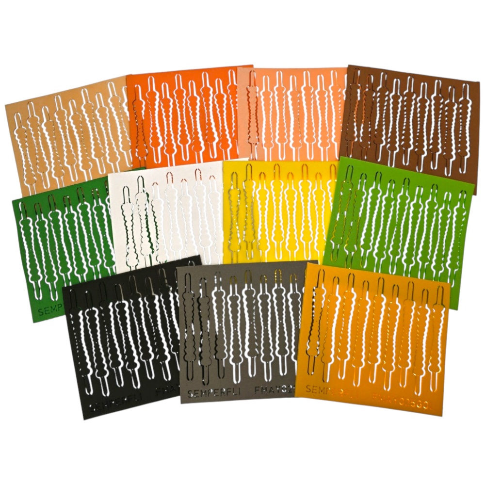 Distributeur De Matériel Double Mouche Sèche SemperFli Kapok | Pour Pêche à La Mouche
